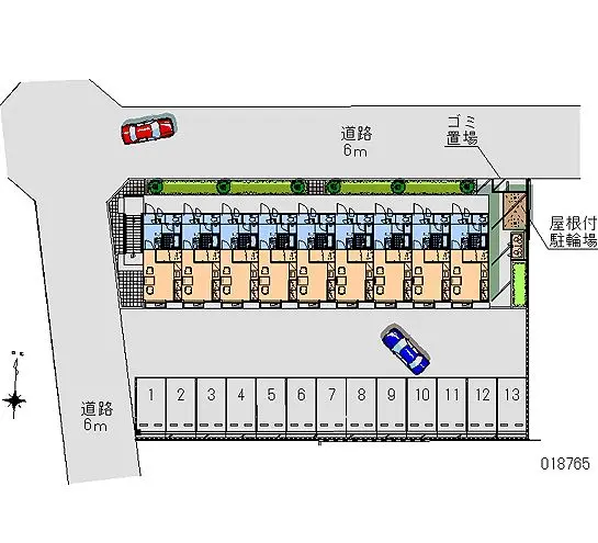 ★手数料０円★岐阜市萱場東町９丁目　月極駐車場（LP）